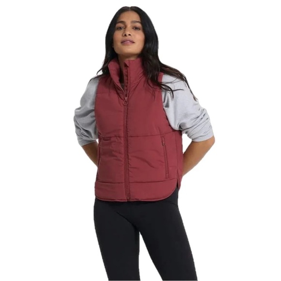 Vuori Jackets & Blazers - Vuori Canyon Insulated Vest Currant Red